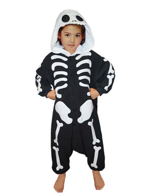 skeleton kid onesie 1